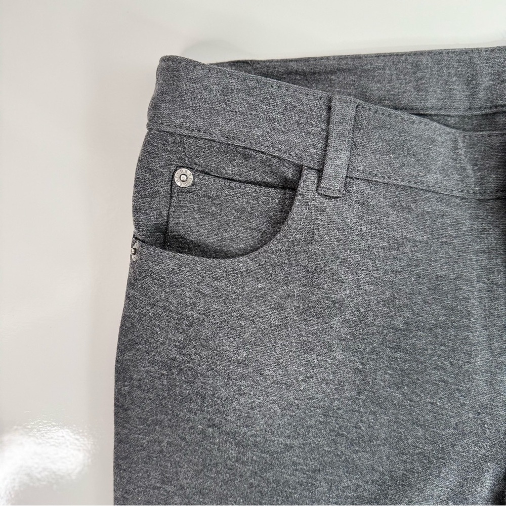 DKNY Charcoal Grey Slim Fit Legging Pants size 4 - Picture 7 of 15